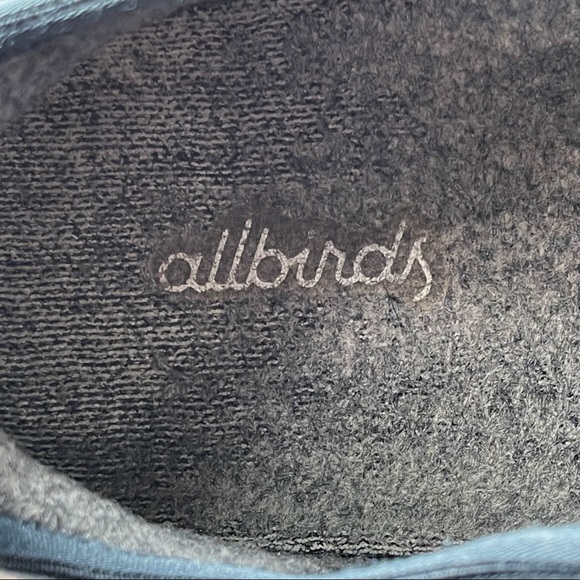 Allbirds Tree Runner Shoes. Blue-gray EUC - Picture 6 of 10